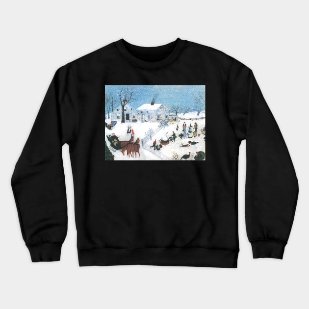 grandma moses Crewneck Sweatshirt by QualityArtFirst